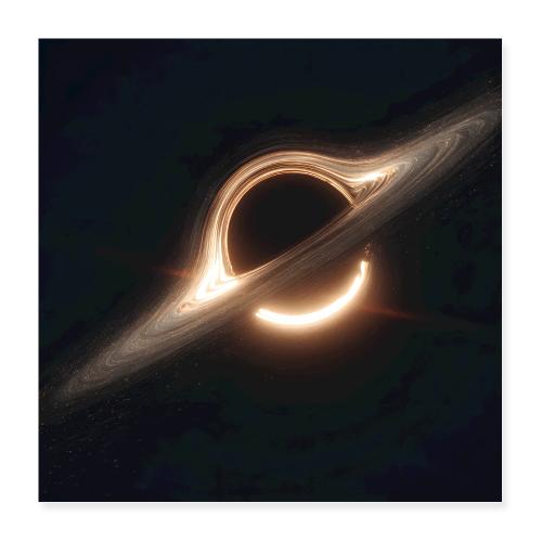 Black Hole: Singularity Glow - Poster 16x16