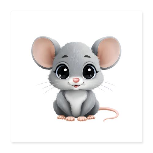 Gentle Mouse Charm - Poster 16x16