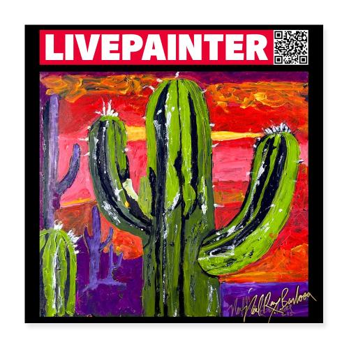cactus jactus - Poster 16x16