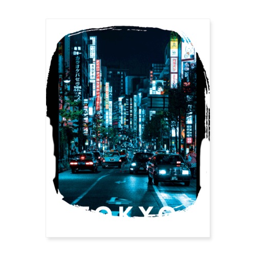 Tokyo City - Poster 18x24