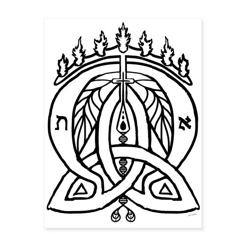 Alpha Omega Trinity - Poster 18x24