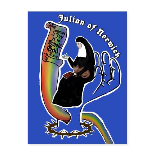 Fullness of Joy blue - Poster 18x24