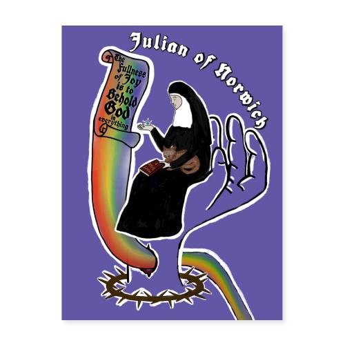 Fullness of Joy purple - Poster 18x24