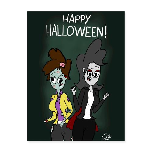 Happy Halloween! (2024 Art Poster) - Poster 18x24