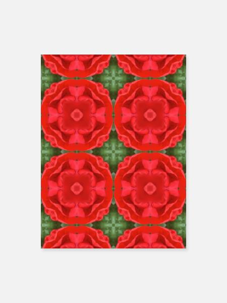 Ruby stone style. - Poster 18x24 - white - Front
