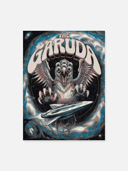 The Garuda: Time-Traveling Rock Band - Poster 18x24 - white - Front