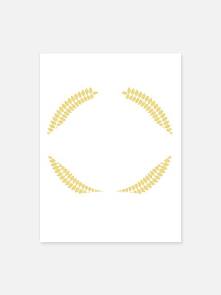 Être Pétanque n'est pas un loisir c'est un atout - Poster 18 x 24 po - blanc - Devant