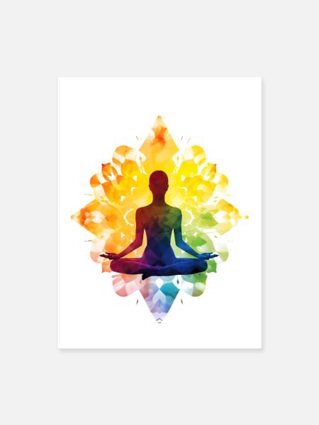 Yoga - Poster 18x24 - white - Front