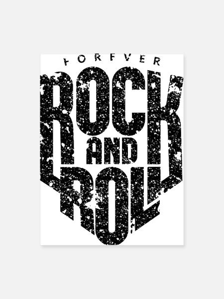 Forever Rocking - Poster 18x24 - white - Front