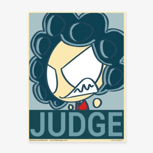 Little Judges - Judge Poster - Poster 18x24