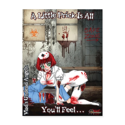 Undead Angels Classics: Zombie Nurse Abigail - Poster 18x24
