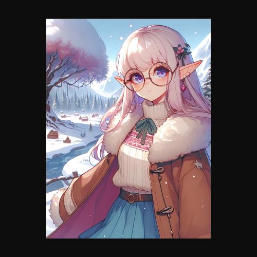 winter elf - Poster 18x24