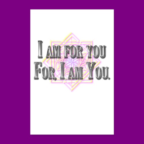 I am for you for, I am You. - Poster 24x36