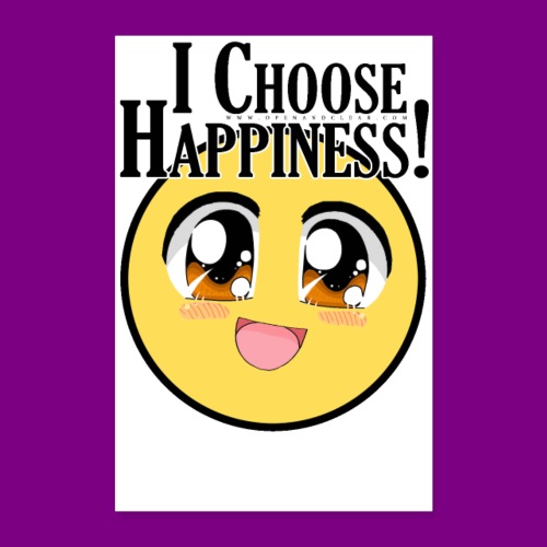 I choose happiness - A Course in Miracles - Poster 24x36