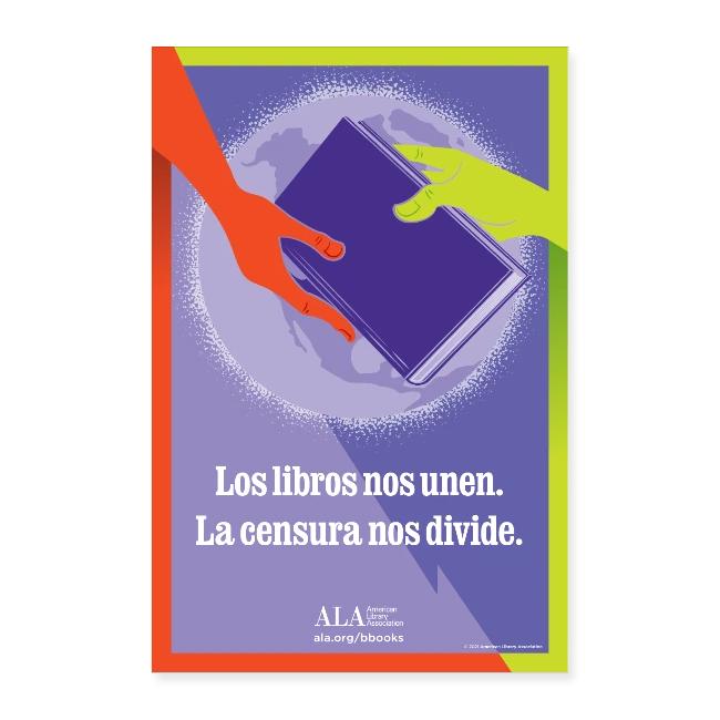 Books Unite Us Poster (Spanish)