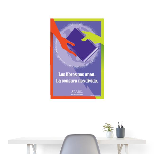 Books Unite Us Poster (Spanish)