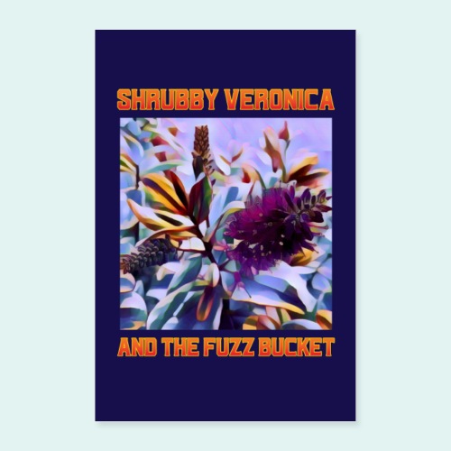 Shrubby Veronica Poster - Poster 24x36