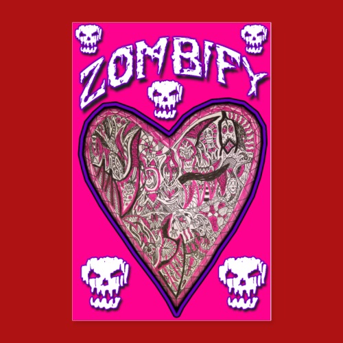 zombify heart 2 poster - Poster 24x36