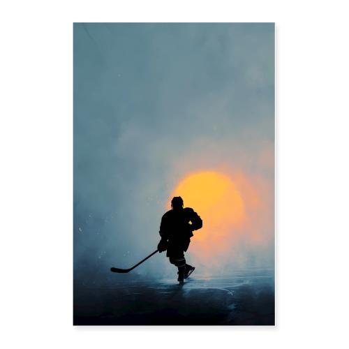 Hockey Battle - Poster 24x36