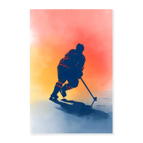 Hockey Intensity - Poster 24x36