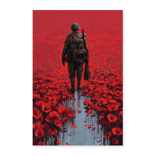 Remembrance Day: Field of Reflection - Poster 24x36