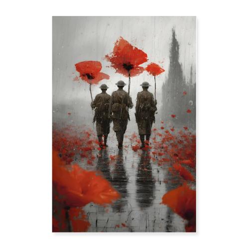 Remembrance Day: Sheltered by Sacrifice - Poster 24x36