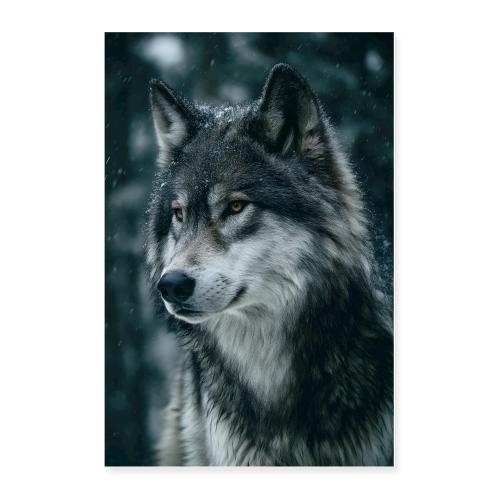 Wolf: Lupine Gaze - Poster 24x36