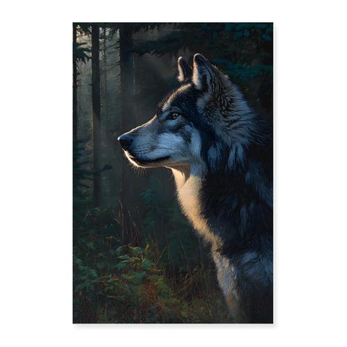 Wolf: Forest Watcher - Poster 24x36