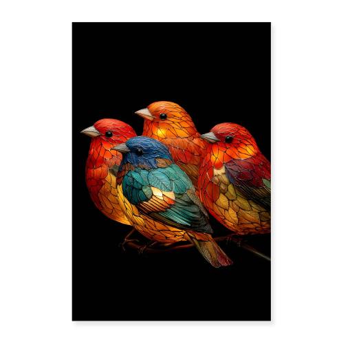 Mosaic Quartet - Poster 24x36