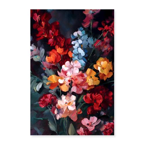 Digital Painting: Color Garden - Poster 24x36