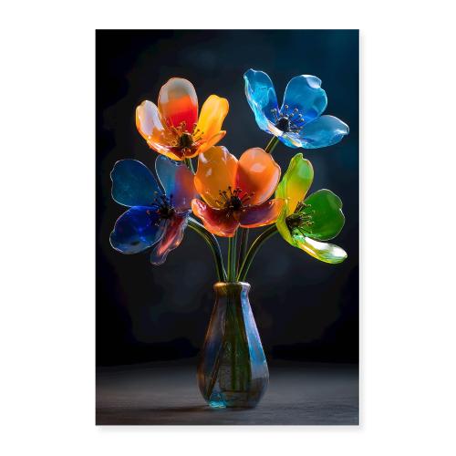 Glass Bloom - Poster 24x36