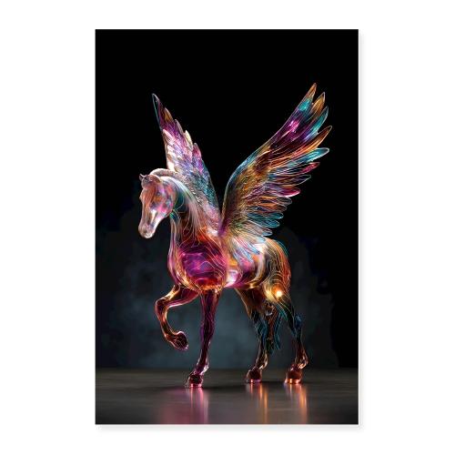 Pegasus: Myth in Glass - Poster 24x36