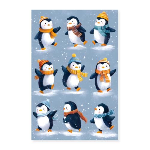 The Penguin Parade - Poster 24x36
