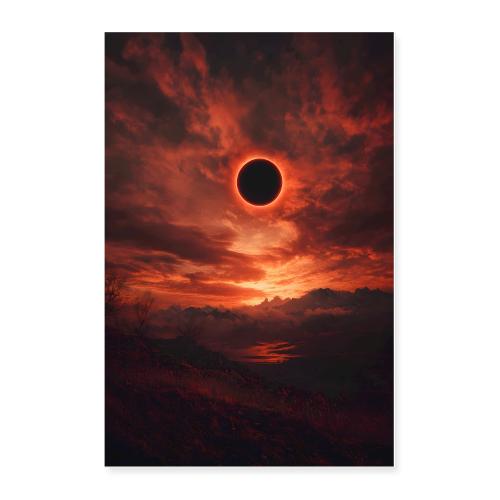 Red Eclipse - Poster 24x36