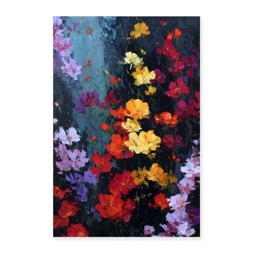 Cosmos in Bloom - Poster 24x36