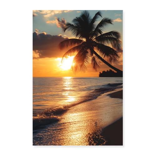 Sun-Kissed Tropics - Poster 24x36