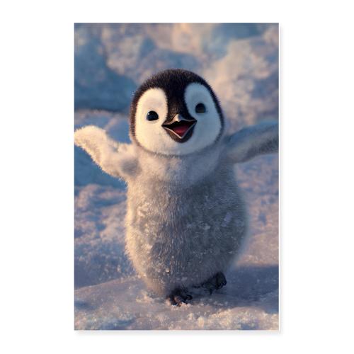 Penguin: Snowy Smile - Poster 24x36