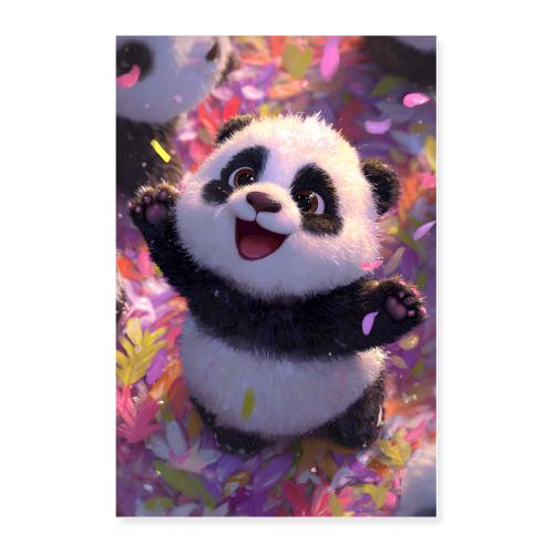 Panda Peek - Poster 24x36
