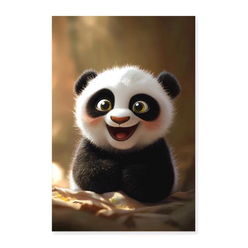 Sunny Confidence – Baby Panda - Poster 24x36