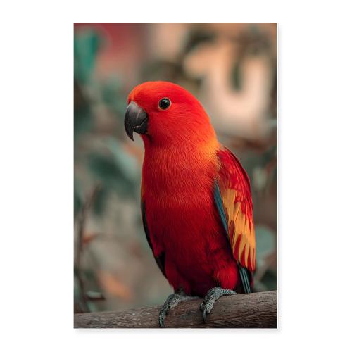 Scarlet Parrot in the Wild - Poster 24x36