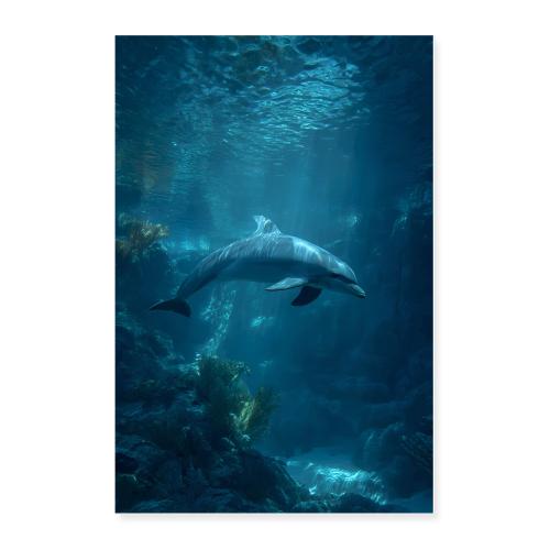 Dolphin: Ocean Grace - Poster 24x36