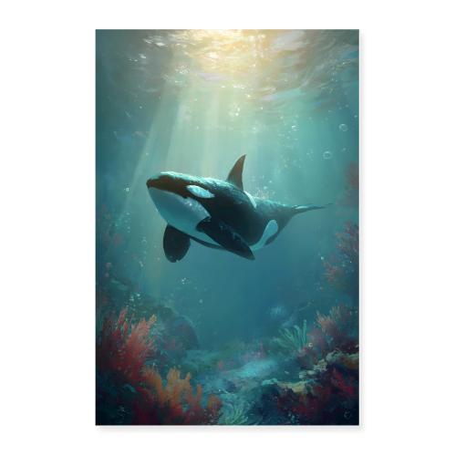Orca: Coral Kingdom - Poster 24x36