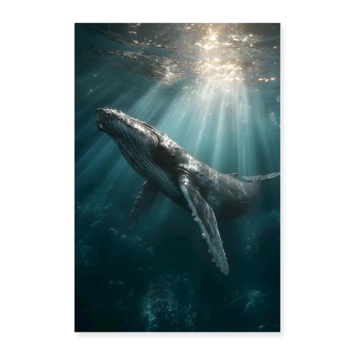 Whale: Leviathan Light - Poster 24x36