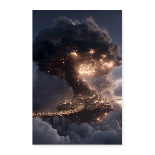 The Skyroot Citadel - Poster 24x36