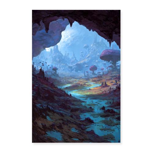 Realm of Living Shapes - Poster 24x36