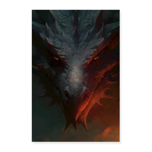 Dragon: The Ancient Gaze - Poster 24x36