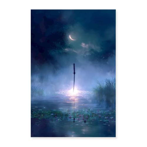 Katana: Moonlit Blade - Poster 24x36