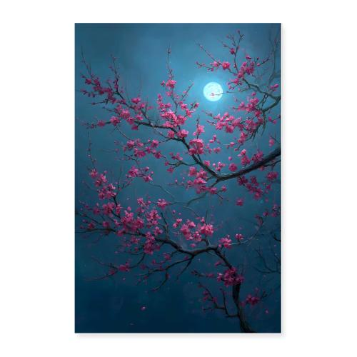 Lunar Bloom - Poster 24x36