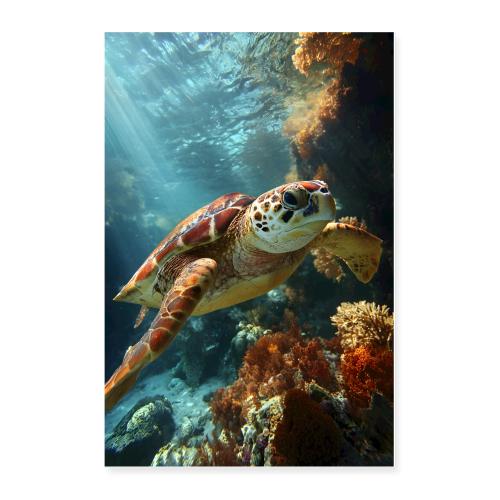Journey Beneath the Waves - Poster 24x36