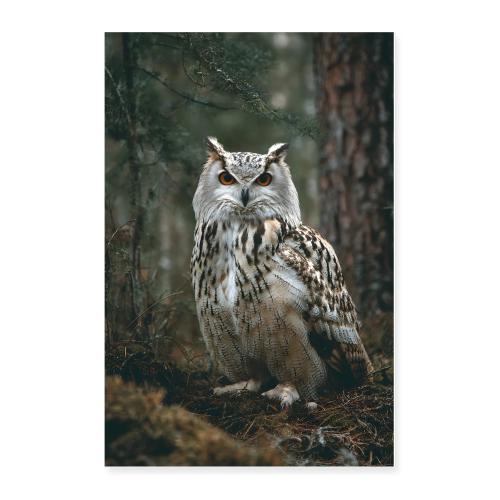 Owl: Forest Guardian - Poster 24x36